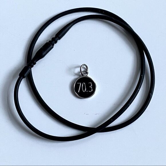 Lift Your Soul Sterling Silver .925 Stamped 70.3 Charm Triathlon Iron Man - Picture 1 of 3